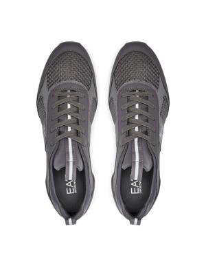 Emporio Armani EA7 X8X027 Sneakers Heren Grijs - Maat 44 2/3 - Kleur: Grijs | Soccerfanshop