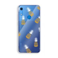 Ananasjes: Huawei Y6s Transparant Hoesje
