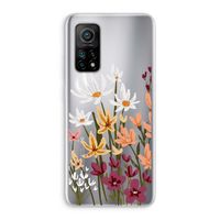 Painted wildflowers: Xiaomi Mi 10T 5G Transparant Hoesje