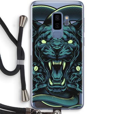 Cougar and Vipers: Samsung Galaxy S9 Plus Transparant Hoesje met koord