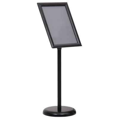 VidaXL Posterstandaard a3 aluminiumlegering zwart
