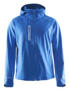 Craft Cortina soft shell winterjas blauw heren XL