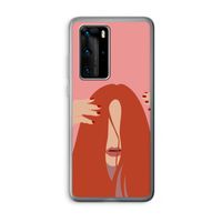 Woke up like this: Huawei P40 Pro Transparant Hoesje