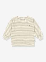 Gestreept sweater van badstof ITTY KONGES SLOJD beige
