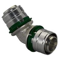 Uponor pers knie 45° 40x40 mm 1046913 - thumbnail