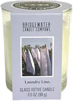 Bridgewater geurkaars glas votive laundry line
