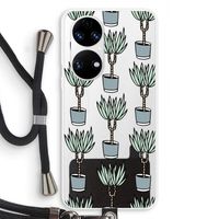 Boompje: Huawei P50 Transparant Hoesje met koord