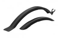 Polisport Spatbordset 26/27.5" nevada - zwart