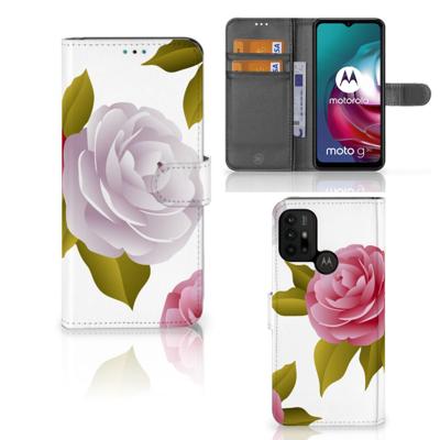 Motorola Moto G10 | G20 | G30 Hoesje Roses Motorola Moto G10 | G20 | G30 Hoesje Roses