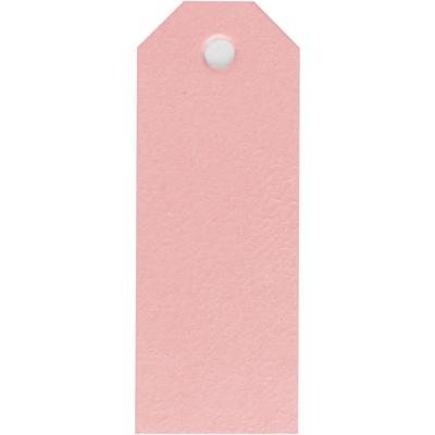 Creativ Company Manilla-labels, afm 3x8 cm, 220 gr, lichtrood, 20 stuk/ 1 doos