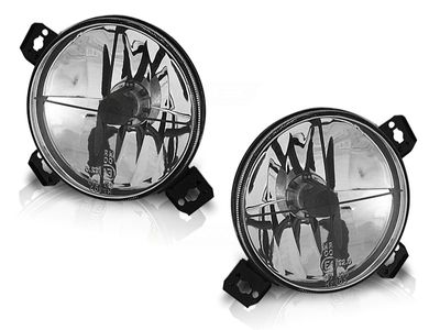 Tuning-Tec Binnenste koplampen voor VW GOLF 2 08 83-08 91 CHROOM