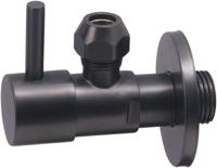 Minimal hoekstopkraan 1/2" x 3/8" of knel 10 mm gunmetal