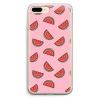 Watermeloen: iPhone 7 Plus Transparant Hoesje