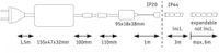 Paulmann 78884 LED-strip basisset Met connector (male) 24 V 3 m Warmwit 1 set(s) - thumbnail