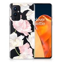 OnePlus 9 TPU Case Lovely Flowers - thumbnail