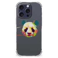 iPhone 16 Pro Stevig | Bumper Hoesje | Panda Color