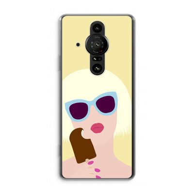 Ice cream: Sony Xperia Pro-I Transparant Hoesje