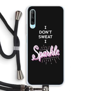 Sparkle quote: Huawei P Smart Pro Transparant Hoesje met koord