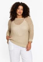 Yoek Gouden lurex pullover | Goud | Maat 54/56