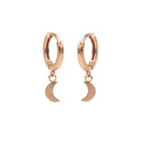Karma Oorringen Hinged Hoops Moon Rosé