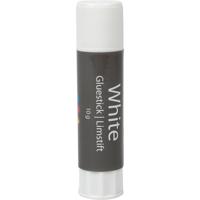 Creativ Company Witte lijmstift, rond, 10 gr, 1 stuk