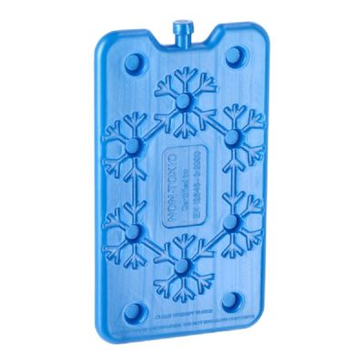 1x Blauwe koelelementen 400 ml 14 x 25 cm