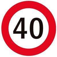 Bierviltjes 40 jaar - 25x stuks - karton - onderzetters - 40e verjaardag - jubileum - feestartikelen Bierviltjes 40 jaar - 25x stuks - karton - onderzetters - 40e verjaardag - jubileum - feestartikelen