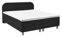 MavitaSleep Rond Boxspring Zwart 120 x 200 cm - thumbnail