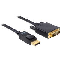 DisplayPort naar DVI kabel, 1 m Adapter - thumbnail