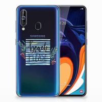 Samsung Galaxy A60 Telefoonhoesje met Naam Boho Beach