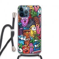Vexx Mixtape: iPhone 13 Pro Max Transparant Hoesje met koord