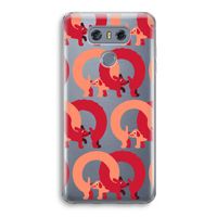 Dogs: LG G6 Transparant Hoesje Dogs: LG G6 Transparant Hoesje