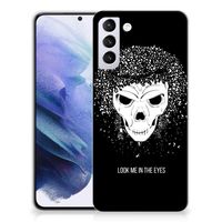 Silicone Back Case Samsung Galaxy S21 Plus Skull Hair