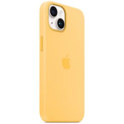 Apple Silicone MagSafe Case iPhone 14 Sunglow
