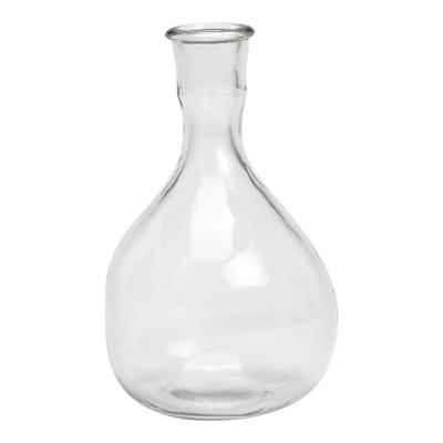 Vaas van glas transparant (B/H/D) 14x24x14cm