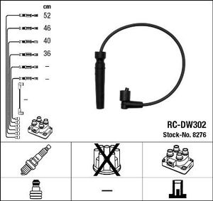 Bougiekabelset RCDW302