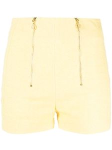 Patou short à double zip avant - Jaune