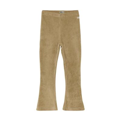 Daily7 winter flare broek meisjes - zand - velvet