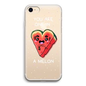 One In A Melon: iPhone 7 Transparant Hoesje