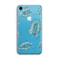 Simple leaves: iPhone XR Transparant Hoesje