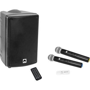 Omnitronic WAMS-08BT + UWM-2HH Actieve PA-speaker 1 set(s)