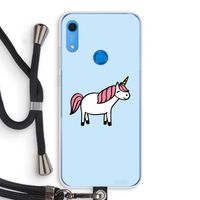 Eenhoorn: Huawei Y6s Transparant Hoesje met koord