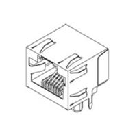 Molex Molex 446200001 RJ45 INVERT W/RJ11 446200001 Bus Aantal polen (sensoren) 8P8C 1 stuk(s)