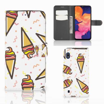 Samsung Galaxy A10 | Book Cover | Icecream | Portemonnee hoesje