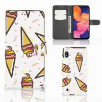 Samsung Galaxy A10 | Book Cover | Icecream | Portemonnee hoesje