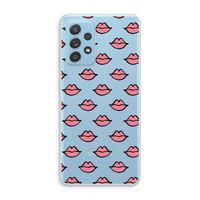 Lipjes: Samsung Galaxy A73 Transparant Hoesje