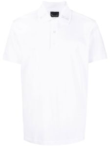 Billionaire polo en coton à logo brodé - Blanc