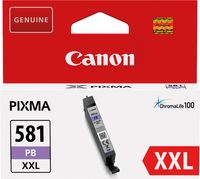 Canon inktcartridge CLI-581PB XXL, 795 foto&apos;s, OEM 1999C001, photo blue
