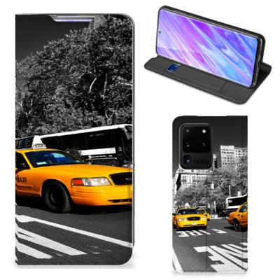 Samsung Galaxy S20 Ultra | Book Cover | New York Taxi