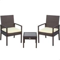 Tafelset met 2 fauteuils Aktive 54,5 x 56 x 79 cm